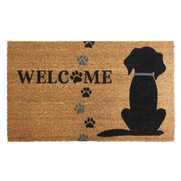 Coir Welcome Paw Print