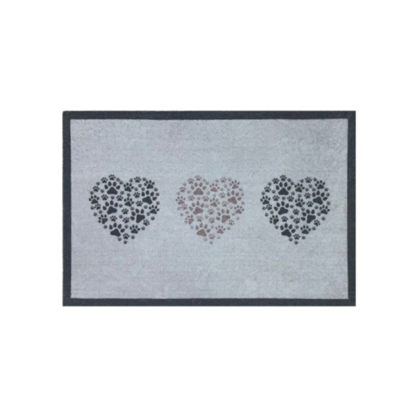 Knightsbridge Pawprint Hearts Washable