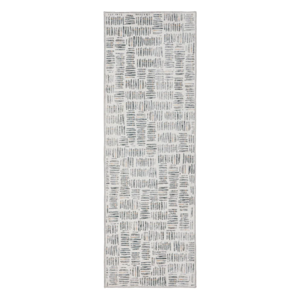 “Washable Verona hallway runner with durable construction and non‑slip backing”