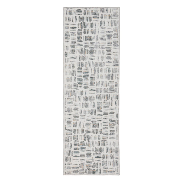 “Washable Verona hallway runner with durable construction and non‑slip backing”