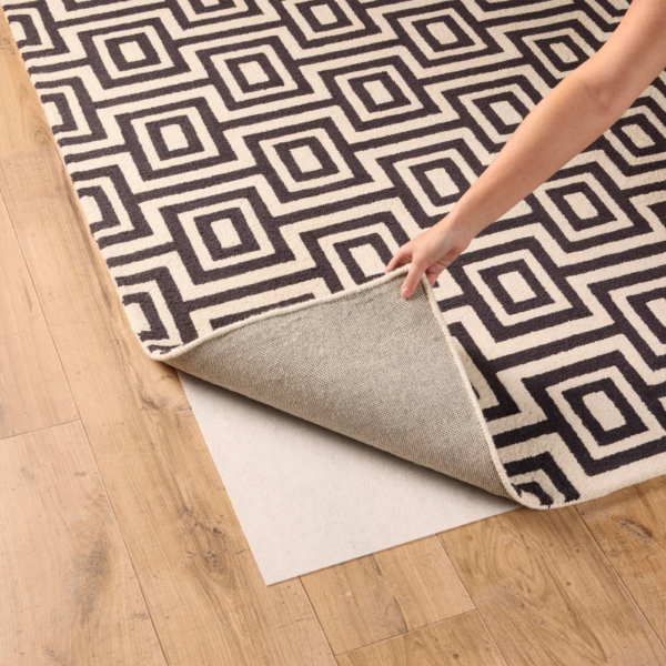 “Non‑slip rug grip underlay for securing rugs on hard floors”