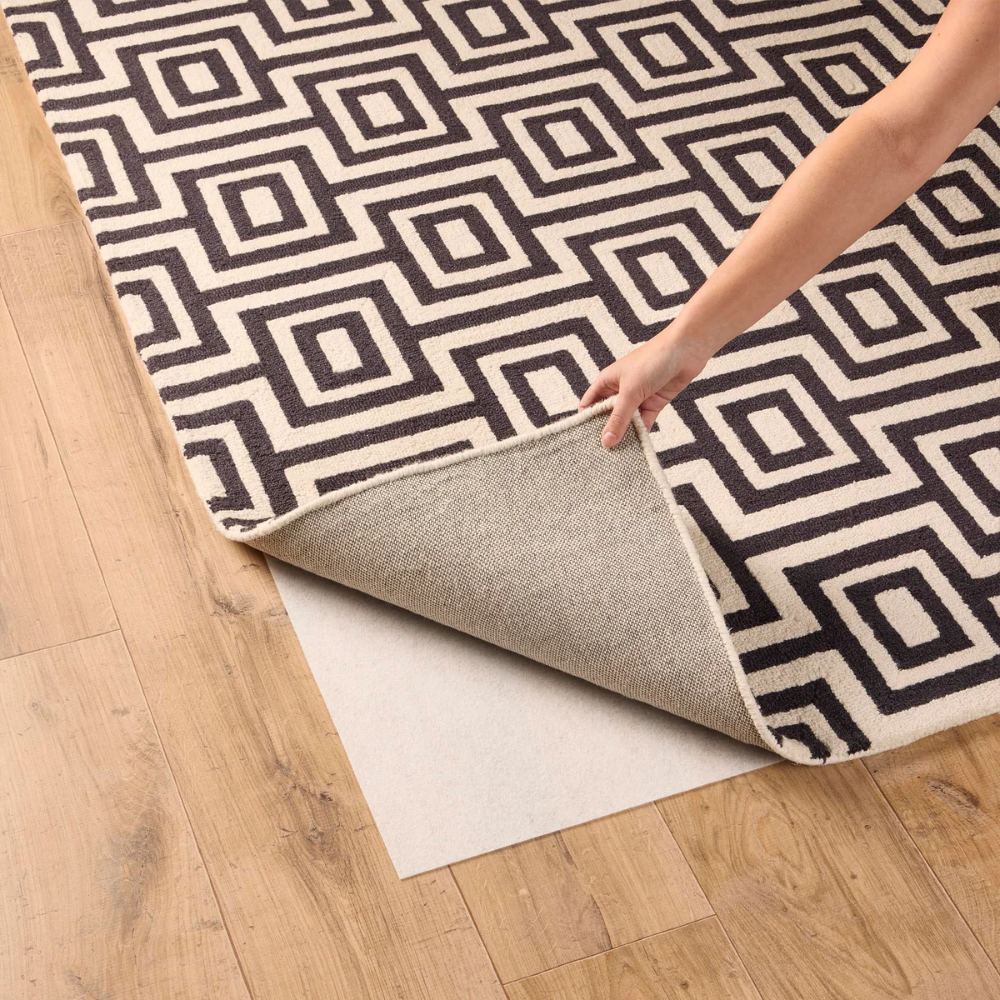 “Non‑slip rug grip underlay for securing rugs on hard floors”