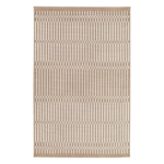 warm natural‑shade flatweave rug with gentle texture for modern spaces