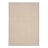 Sisal Bouclé Soft Grey rug with a cool grey tone and refined border detail