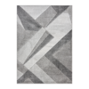 Orbit Lumen Grey rug with soft grey tones and a subtle textured pattern, styled in a modern interior.