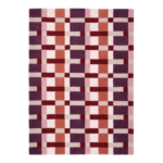 Origins Sienna Weave rug with warm sienna tones and a subtle woven‑style linear pattern.