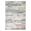 “Colourful contemporary rug featuring an abstract multi‑tone design in a bright home interior.”