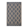 low profile silver patterned rug ideal for busy walkways