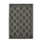 light grey rug designed for indoor and outdoor living