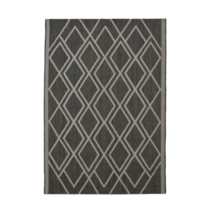 light grey rug designed for indoor and outdoor living